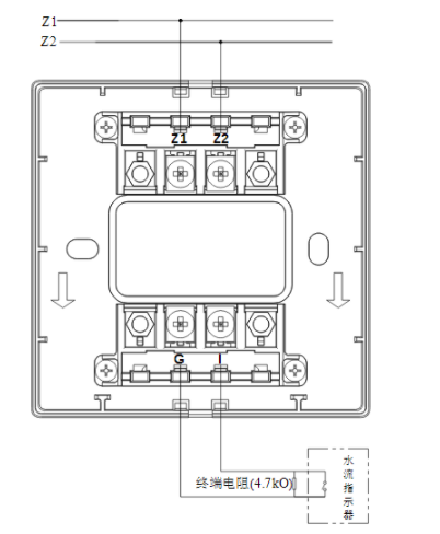 陕西陕西海湾消防GST-LD-8300B输入模块常开无源触点接线图