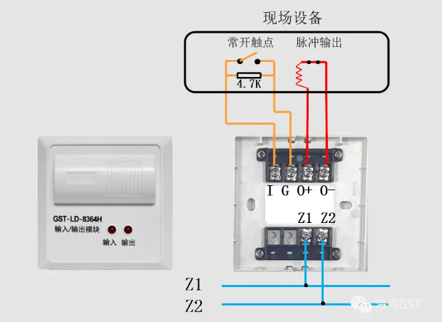 陕西海湾的8361H模块接线图