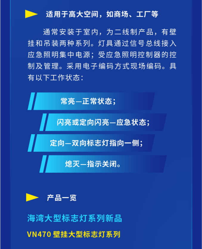 陕西海湾大型中型标志灯系列灯具使用范围
