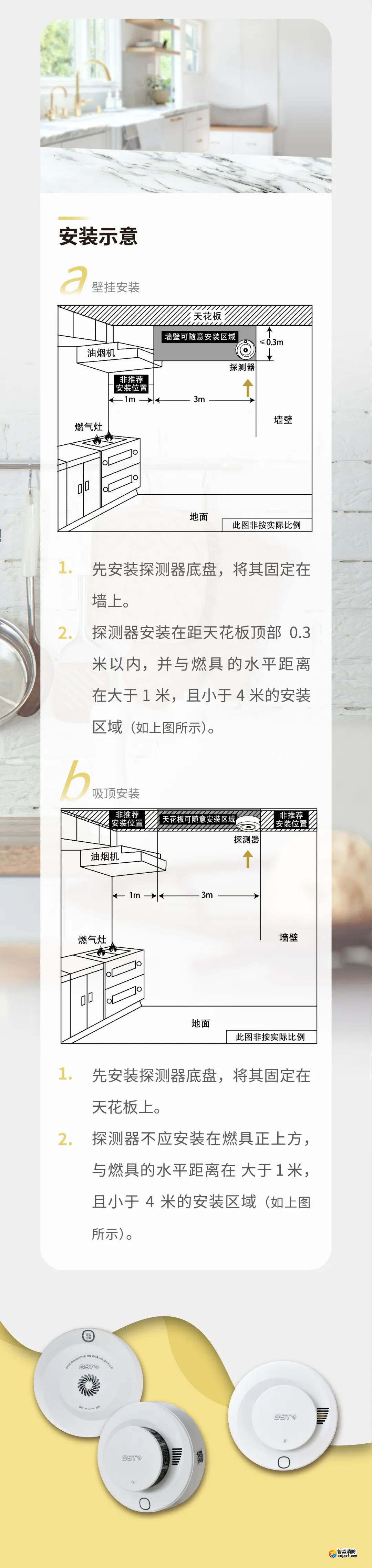 陕西海湾JT-230-AG-NB-CN家用可燃气体探测器参数特点